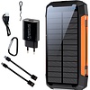 SimpSune Powerbank Solar - 41000 mAh - Zwart