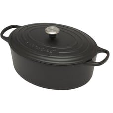 Le Creuset Braadpan Signature Ovaal - 8,9L - Zwart
