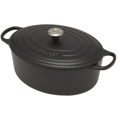 Le Creuset Braadpan Signature Ovaal - 8,9L - Zwart