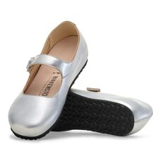 Birkenstock Damesschoenen Santa Clarita - Maat 39 - Zilver