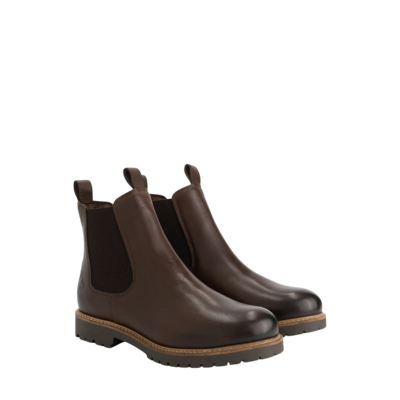 Travelin Damesschoenen Agder - Maat 39 - Donkerbruin