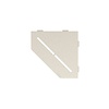 Schlüter Hoekplanchet Shelf-E-S2 - 19,5x19,5cm - Pure - Ivoor