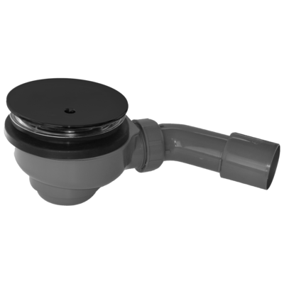 Santeg Doucheafvoer Unishower - Ø90mm - Mat Zwart