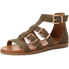 Tamaris Dames Sandalen - Maat 37 - Khaki