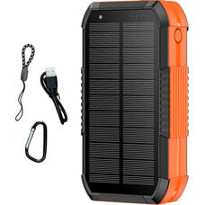 SimpSune Powerbank Solar - 51000 mAh - Zwart