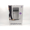 Simplehuman Prullenbak 55L - CW2023 - RVS