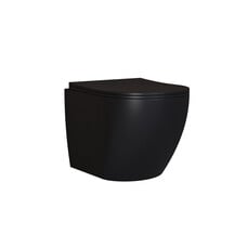 Boss & Wessing Wandcloset Mudo - Randloos - Mat Zwart