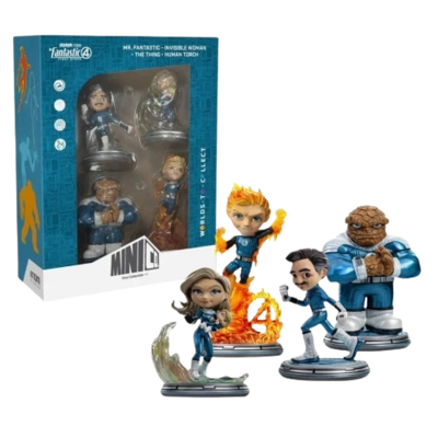 Iron Studios Figuur Fantastic Four - First Steps - 4-pack