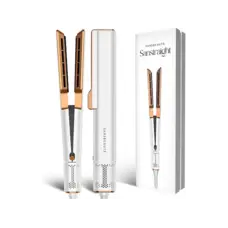 Sansbeauté Stijltang Sanstraight Wet-to-Dry - 2-in-1 - Wit