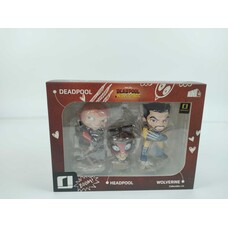 Iron Studios Figuur Deadpool & Wolverine Set - Unmasked - Schaal 1:10