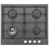 Etna Gaskookplaat met Wokbrander 60cm - KG959ZTA - Mat Zwart