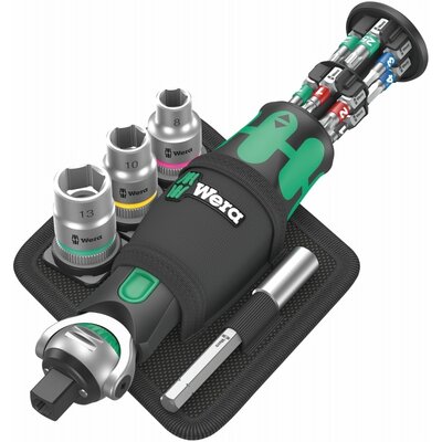 Wera Ratelset Zyklop 2 - 18-delig