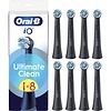 Oral-B Opzetborstels iO Ultimate Clean - 8 stuks - Zwart