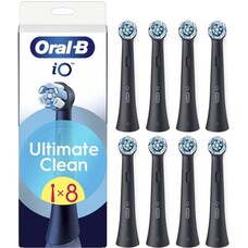 Oral-B Opzetborstels iO Ultimate Clean - 8 stuks - Zwart