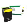 Lexmark Tonercartridge 80C2HY0 - Geel