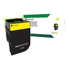 Lexmark Tonercartridge 80C2HY0 - Geel