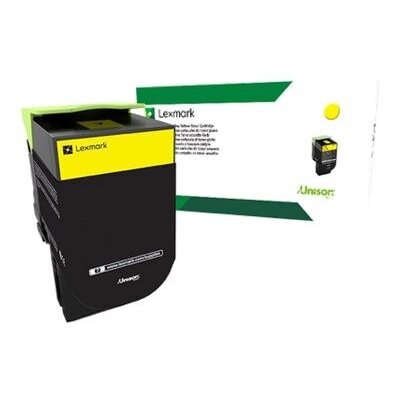 Lexmark Tonercartridge 80C2HY0 - Geel