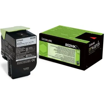 Lexmark Tonercartridge 80C2HK0 - Zwart