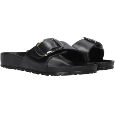 Birkenstock Damesslippers Madrid Big Buckle - Maat 39 - Zwart