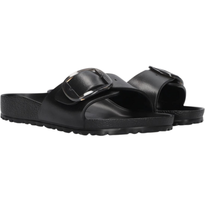 Birkenstock Damesslippers Madrid Big Buckle - Maat 39 - Zwart