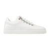 Nubikk Herensneakers Jagger Classic M - Maat 45 - White Leather Silver