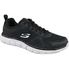 Skechers Herensneakers Track-Scloric - Maat 45 - Zwart/Wit