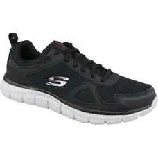 Skechers Herensneakers Track-Scloric - Maat 45 - Zwart/Wit