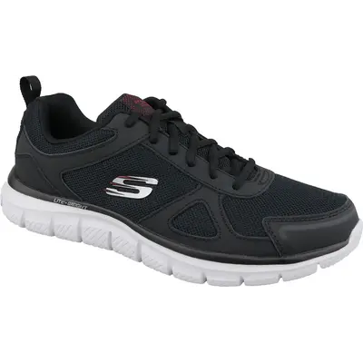 Skechers Herensneakers Track-Scloric - Maat 45 - Zwart/Wit