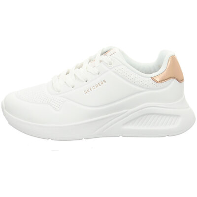 Skechers Damessneakers Uno Lite Shimmer Along - Maat 39 - Wit