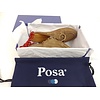 Posa Damesloafers Mule Suede - Maat 39 - Bruin