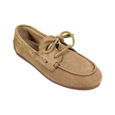 Posa Damesloafers Suede - Maat 39 - Tan
