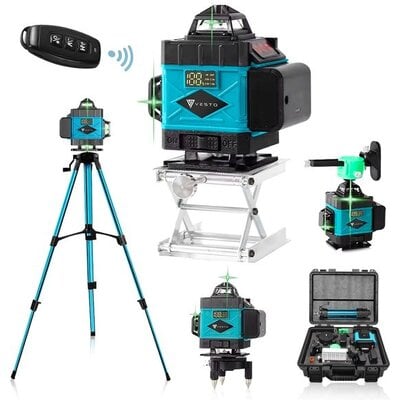 Vesto Kruislijnlaser 4D - 360° Rotatie