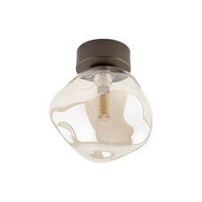 TK Lighting Plafondlamp Lava - 11034 - Bruin