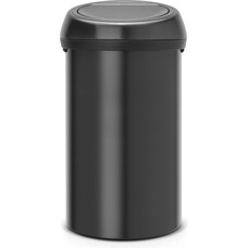 Brabantia Prullenbak Bo Touch Bin Hi - 60L - Mat Zwart