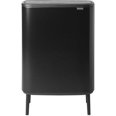 Brabantia Prullenbak Bo Touch Bin Hi 60L - Mat Zwart