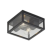 QAZQA Plafondlamp Charlois - Zwart