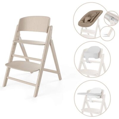 Cybex Kinderstoel Click & Fold - 4 In 1 - All Natural Light