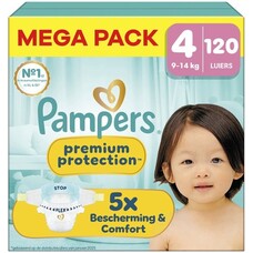 Pampers Luiers Premium Protection - Maat 4 - 120 stuks