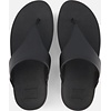 FitFlop Damesslippers Lulu Leather Toepost - Maat 41 - Zwart