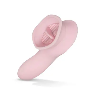 Teazers Vibrator met Lik Stimulator - Roze