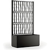 Stefanplast Plantenbak met Latwerk - 80×36×140 cm - Grafiet