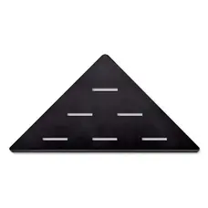 Looox Hoekplanchet 30x22 cm - SW106131 - Mat Zwart