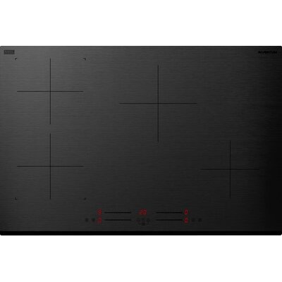 Inventum Inductiekookplaat Inbouw 77cm - IKI7735MAT - Mat Zwart