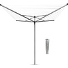 Brabantia Droogmolen Topspinner - 40m - Metallic Grey