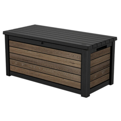 Keter Opbergbox Signature 630L - Walnoot