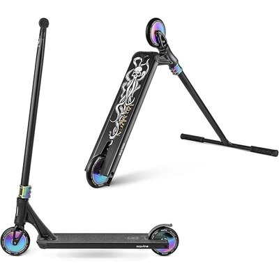Movino Stuntstep Kraken - Zwart/Neochrome