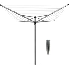 Brabantia Droogmolen Topspinner - 40m - Metallic Grey