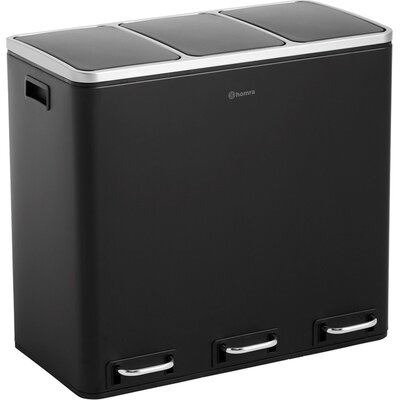 Homra Prullenbak Sparq 54L - Zwart