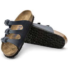 Birkenstock Damessandalen Florida Soft Footbed - Maat 41 - Donkerblauw