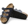 Birkenstock Damesslippers Florida Soft Footbed - Maat 42 - Donkerblauw